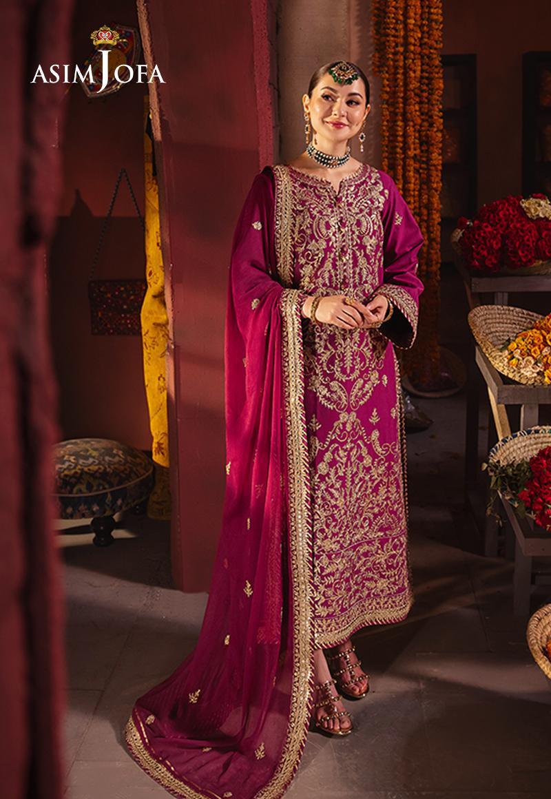 Asim Jofa | Chamkeli Formals 24 | AJKK-21 - Aqsa Fabrics