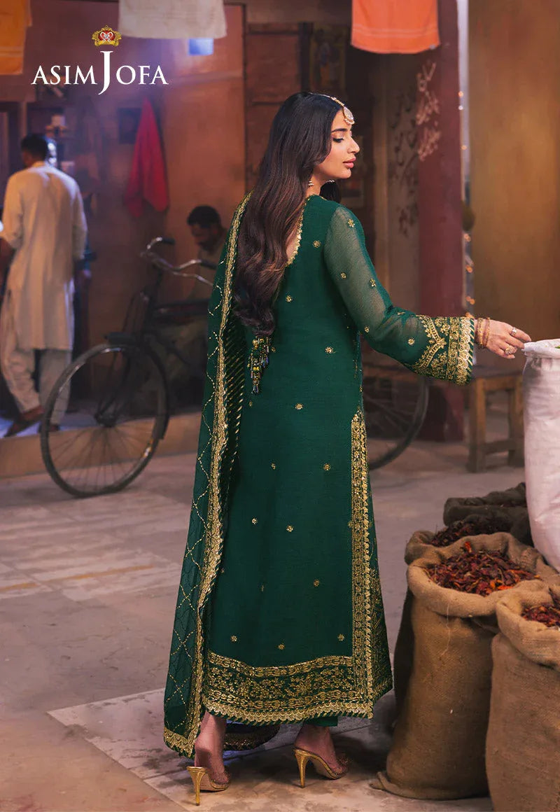 Asim Jofa | Chamkeli Formals 24 | AJKK-22 - Aqsa Fabrics