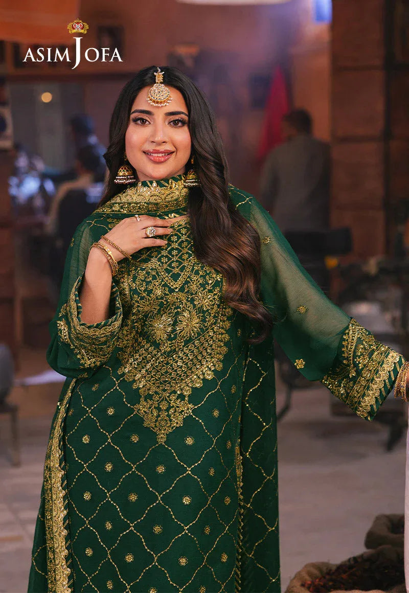 Asim Jofa | Chamkeli Formals 24 | AJKK-22 - Aqsa Fabrics
