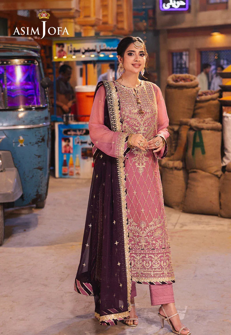 Asim Jofa | Chamkeli Formals 24 | AJKK-24 - Aqsa Fabrics
