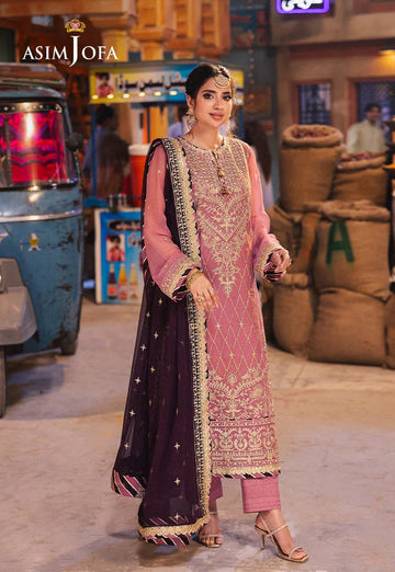 Asim Jofa | Chamkeli Formals 24 | AJKK-24 - Aqsa Fabrics