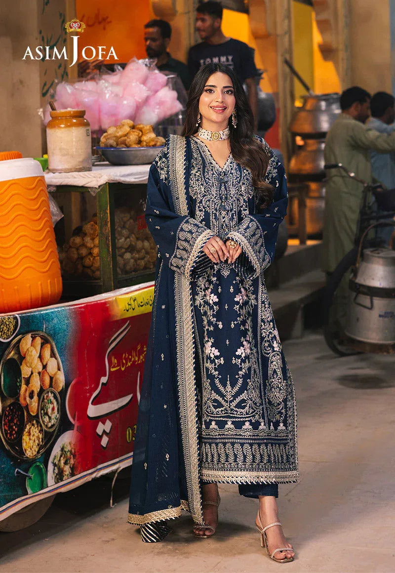 Asim Jofa | Chamkeli Formals 24 | AJKK-25 - Aqsa Fabrics