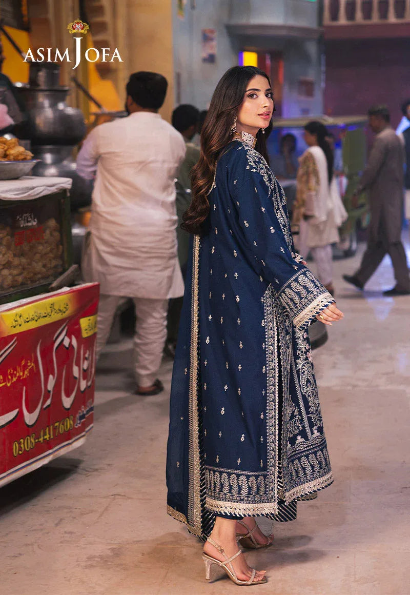 Asim Jofa | Chamkeli Formals 24 | AJKK-25 - Aqsa Fabrics