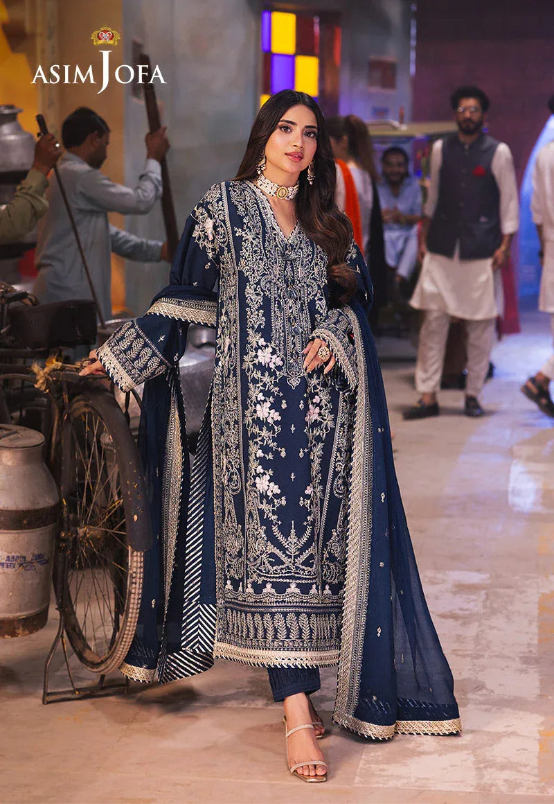 Asim Jofa | Chamkeli Formals 24 | AJKK-25 - Aqsa Fabrics