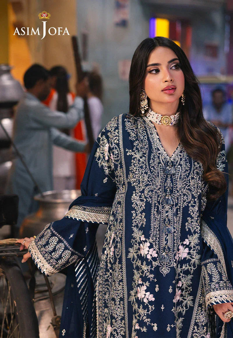 Asim Jofa | Chamkeli Formals 24 | AJKK-25 - Aqsa Fabrics