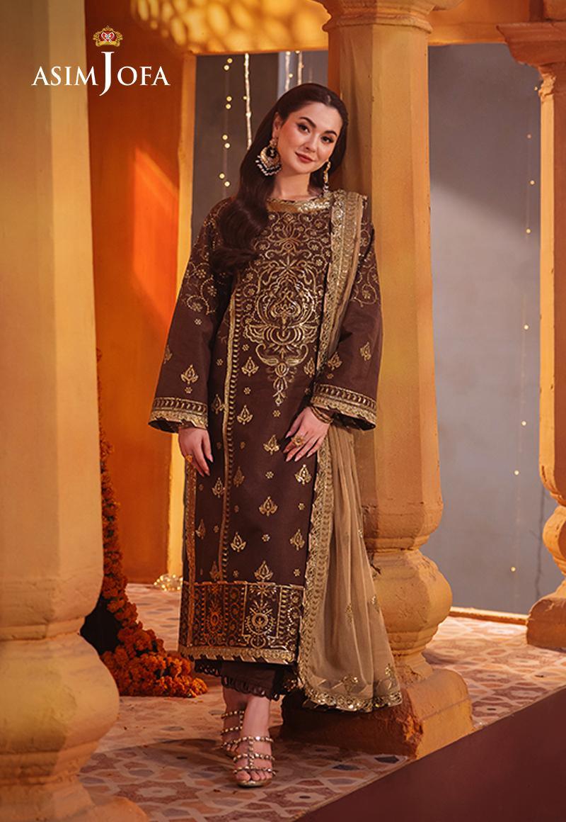 Asim Jofa | Chamkeli Formals 24 | AJKK-26 - Aqsa Fabrics