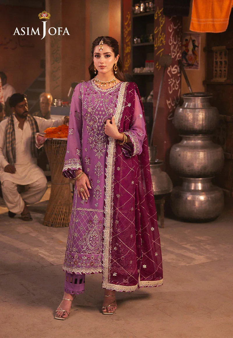 Asim Jofa | Chamkeli Formals 24 | AJKK-28 - Aqsa Fabrics
