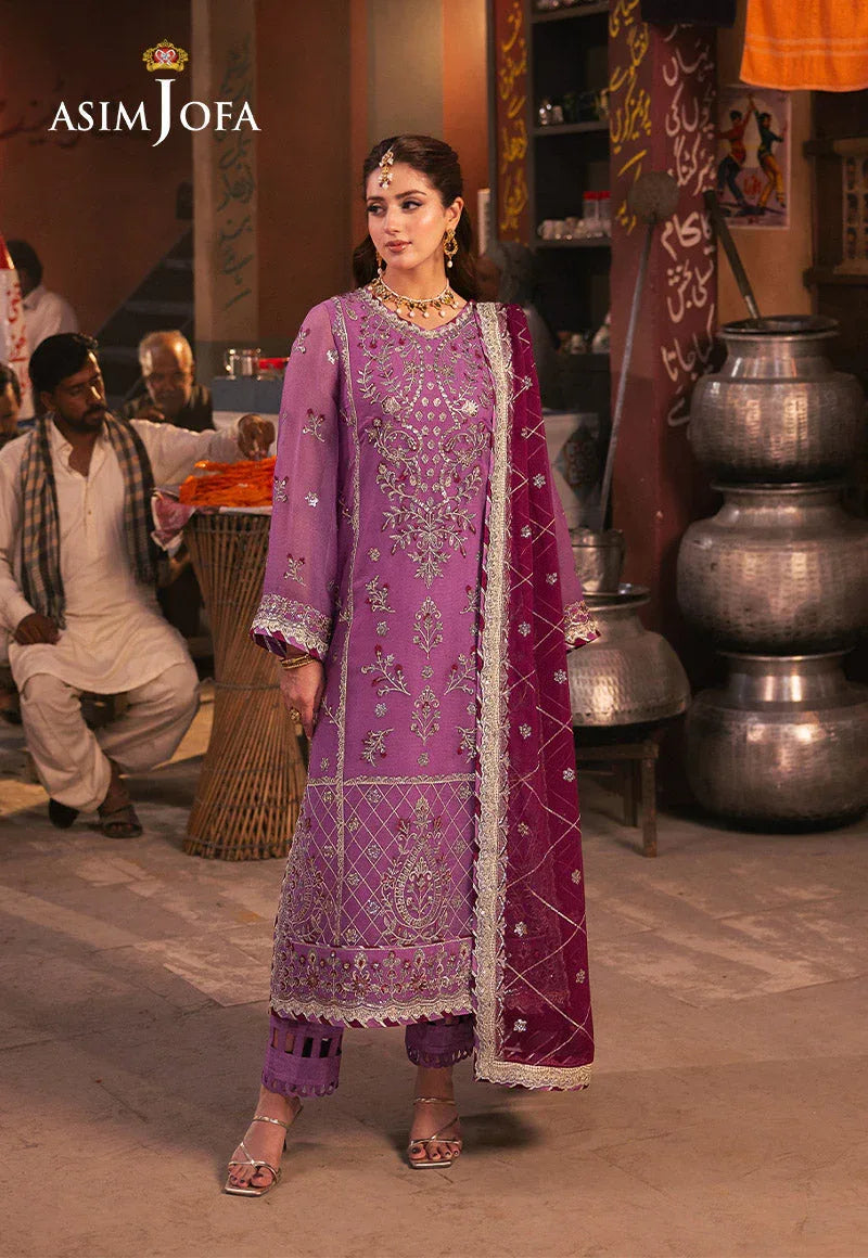Asim Jofa | Chamkeli Formals 24 | AJKK-28 - Aqsa Fabrics