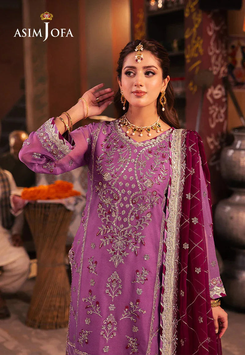 Asim Jofa | Chamkeli Formals 24 | AJKK-28 - Aqsa Fabrics
