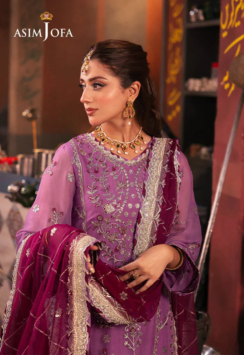 Asim Jofa | Chamkeli Formals 24 | AJKK-28 - Aqsa Fabrics