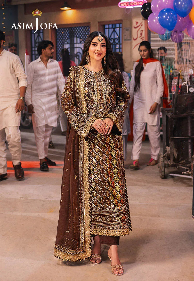 Asim Jofa | Chamkeli Formals 24 | AJKK-30 - Aqsa Fabrics