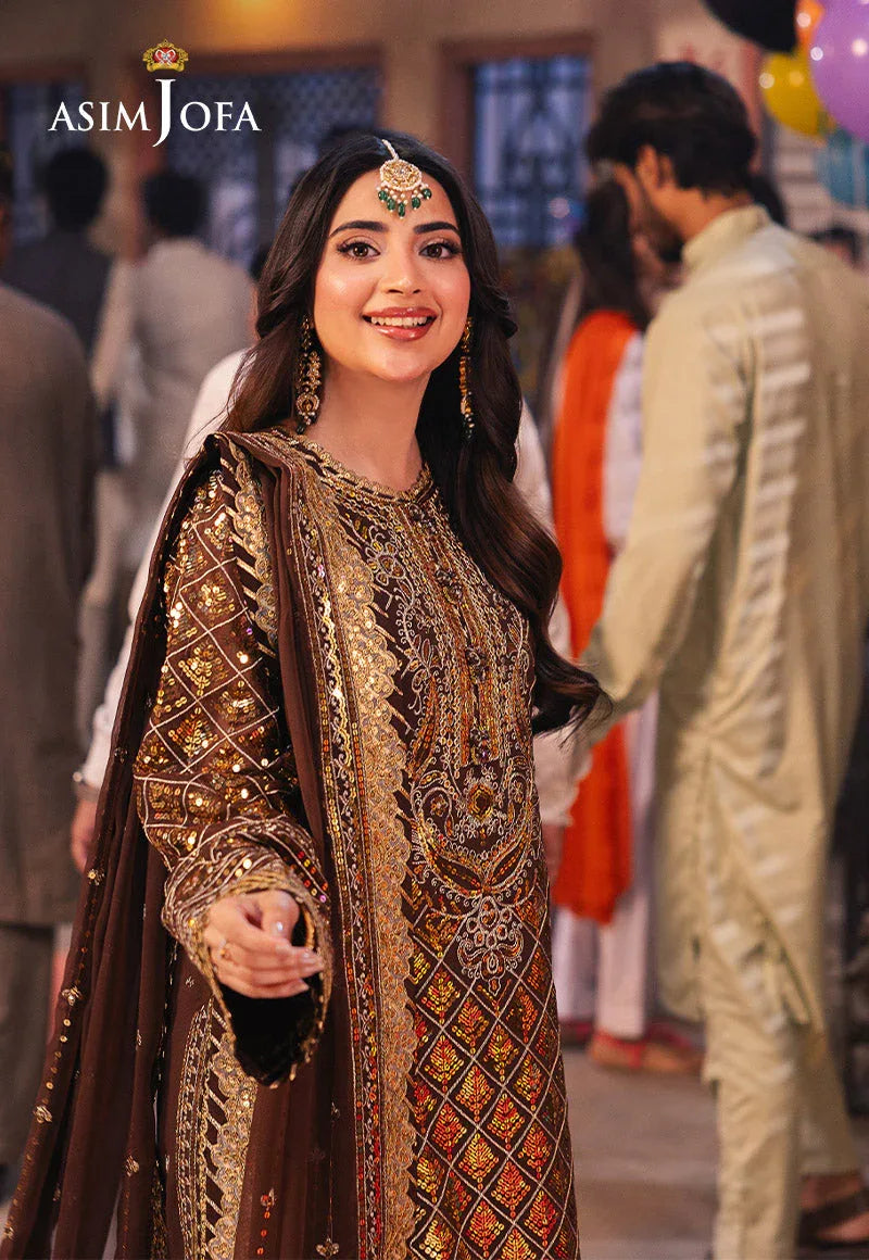 Asim Jofa | Chamkeli Formals 24 | AJKK-30 - Aqsa Fabrics