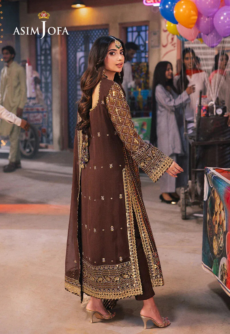 Asim Jofa | Chamkeli Formals 24 | AJKK-30 - Aqsa Fabrics