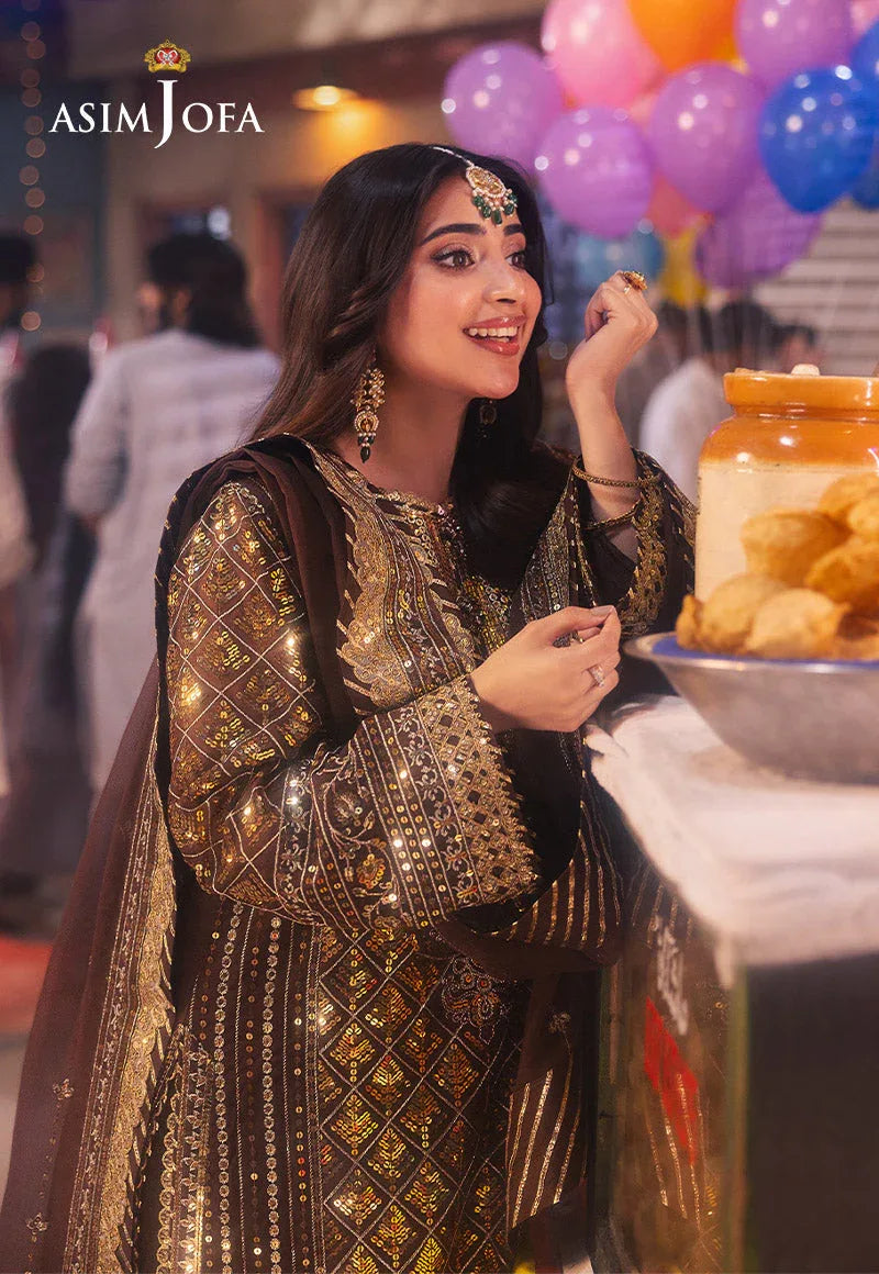 Asim Jofa | Chamkeli Formals 24 | AJKK-30 - Aqsa Fabrics