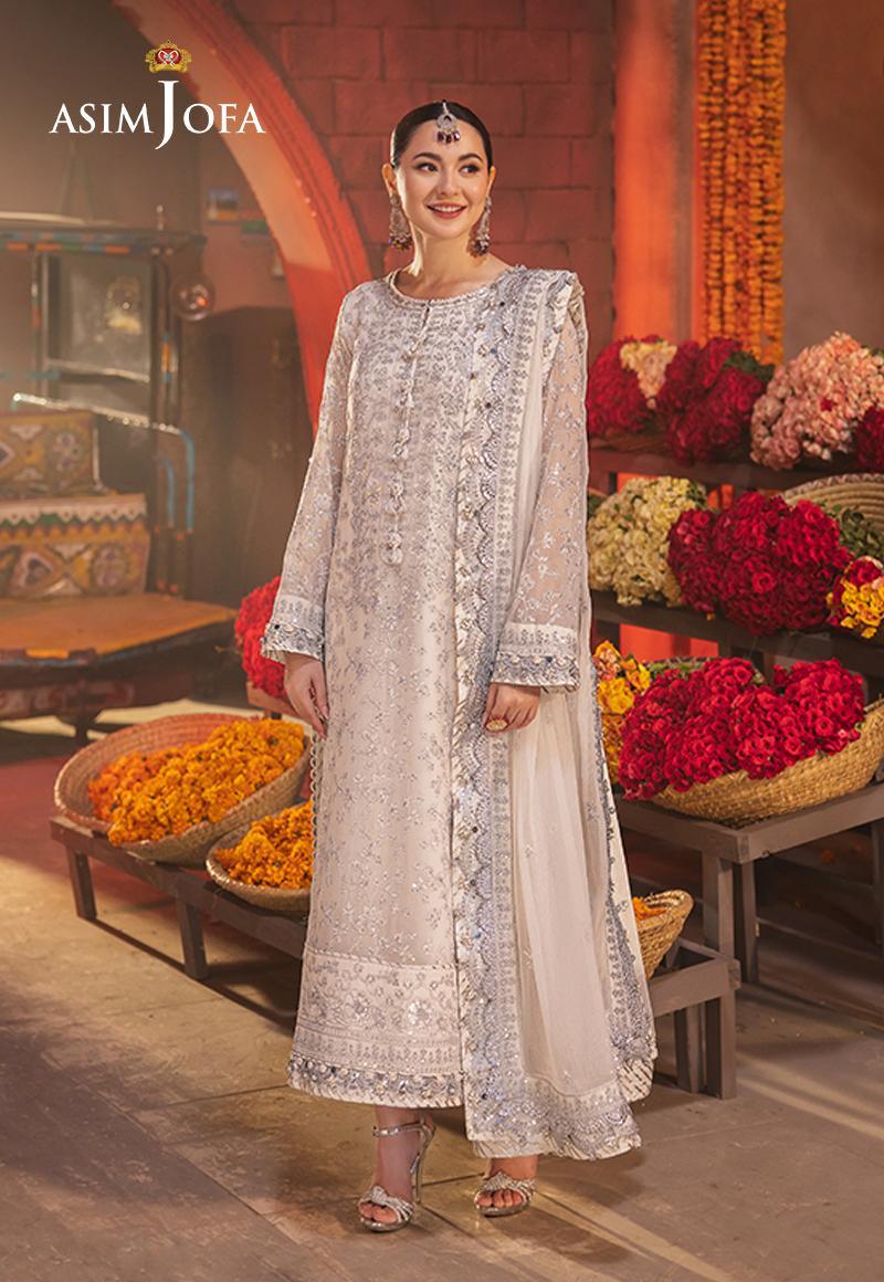Asim Jofa | Chamkeli Formals 24 | AJKK-06 - Aqsa Fabrics