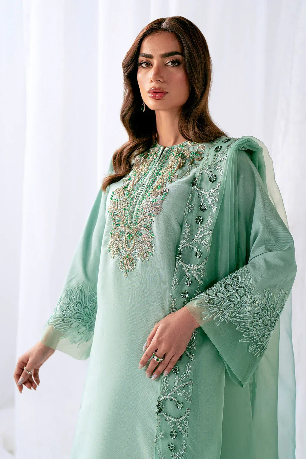 AJR Couture | Luxe Pret Eid | DIVINE - Aqsa Fabrics