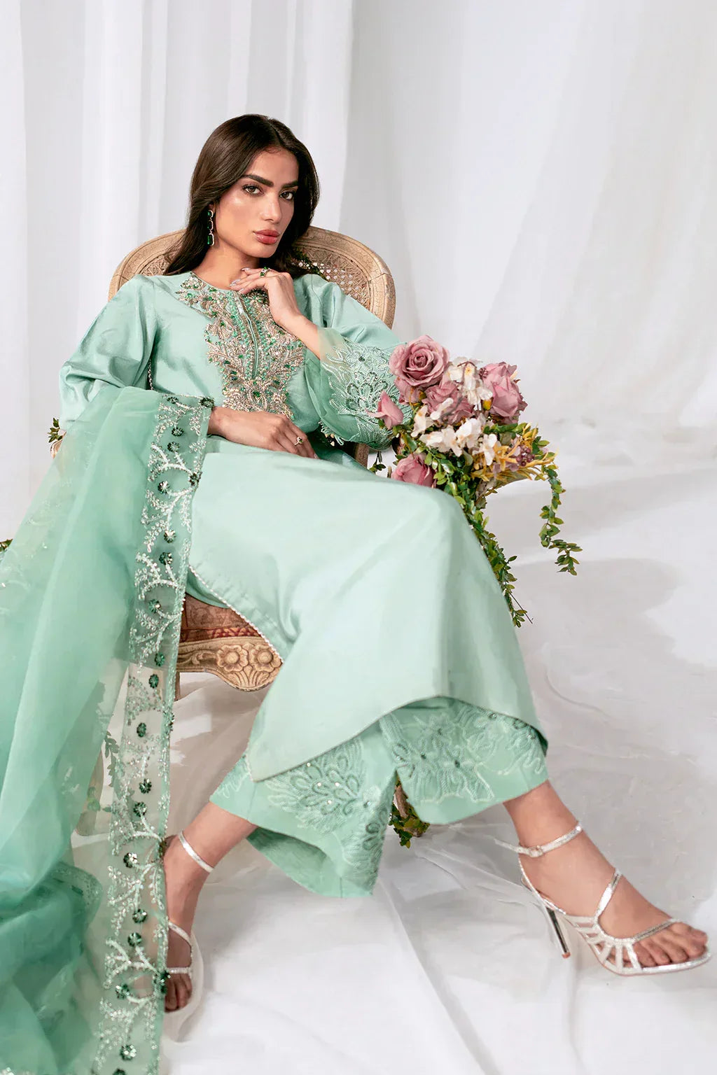 AJR Couture | Luxe Pret Eid | DIVINE - Aqsa Fabrics