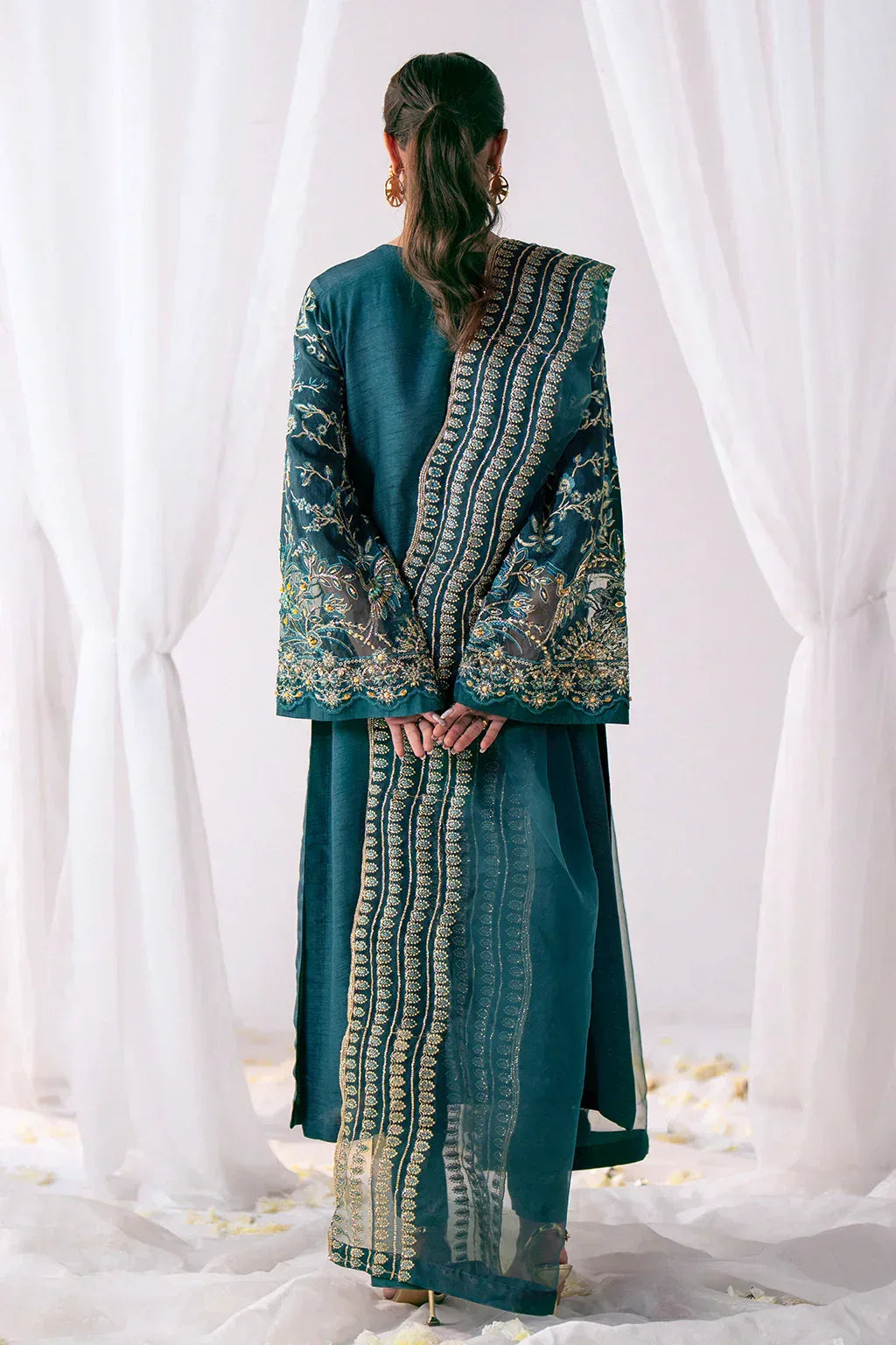 AJR Couture | Luxe Pret Eid | NORA - Aqsa Fabrics