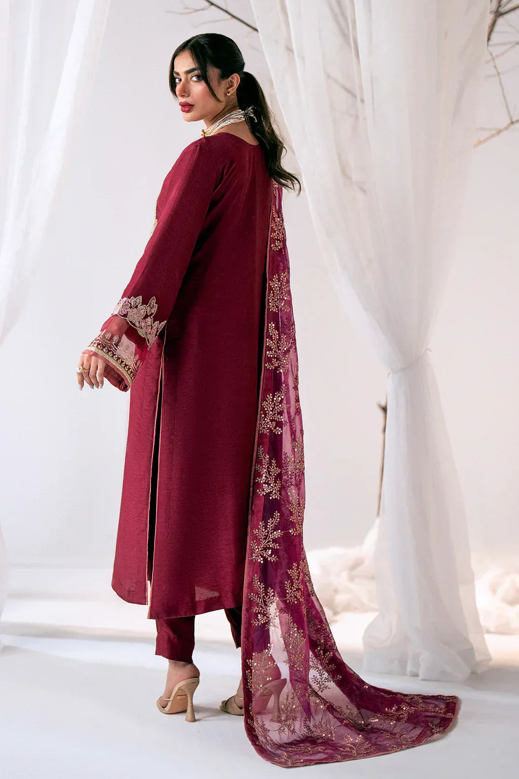 Ajr Couture | Luxe Pret Eid Drop | Starry - Aqsa Fabrics