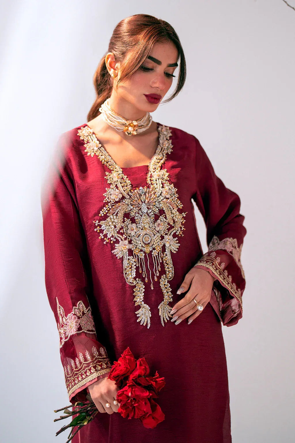 Ajr Couture | Luxe Pret Eid Drop | Starry - Aqsa Fabrics