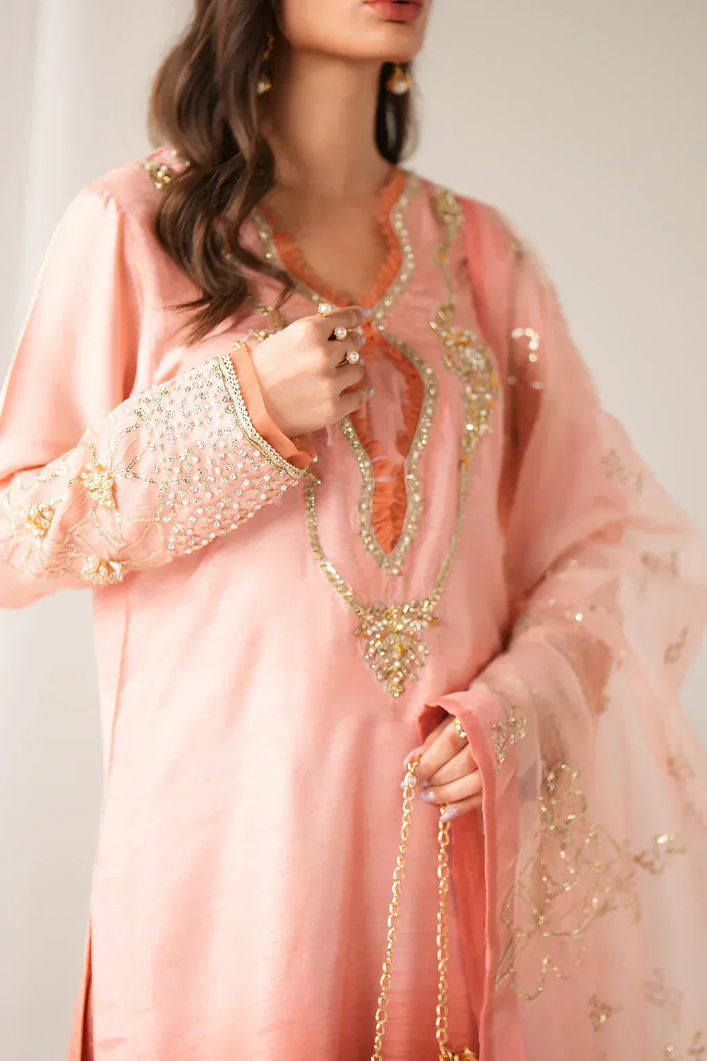 AJR Couture | Luxe Pret Eid | RHYTHM - Aqsa Fabrics