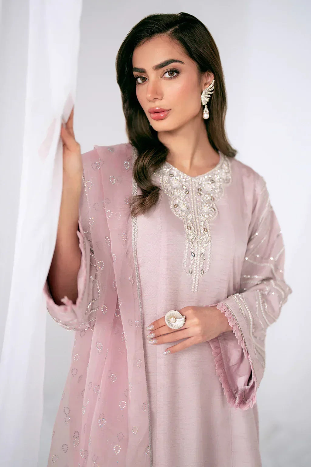 Ajr Couture | Luxe Pret Eid Drop | Floret - Aqsa Fabrics