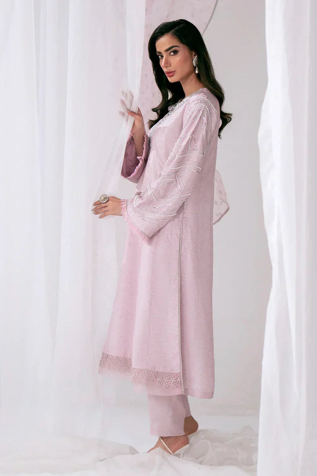 Ajr Couture | Luxe Pret Eid Drop | Floret - Aqsa Fabrics