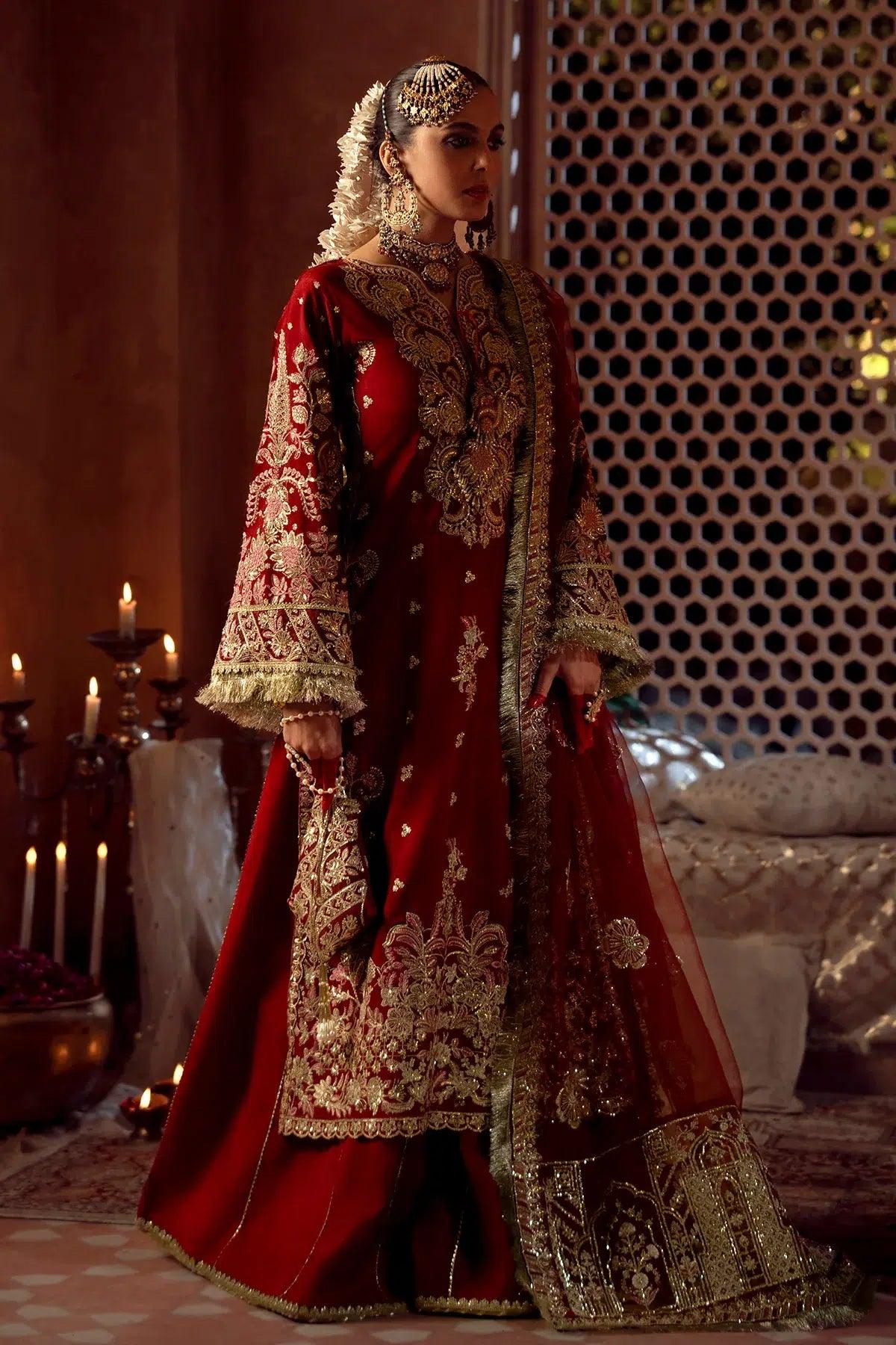 AJR Couture | Mushk The Silk Edit | Gulab - Aqsa Fabrics