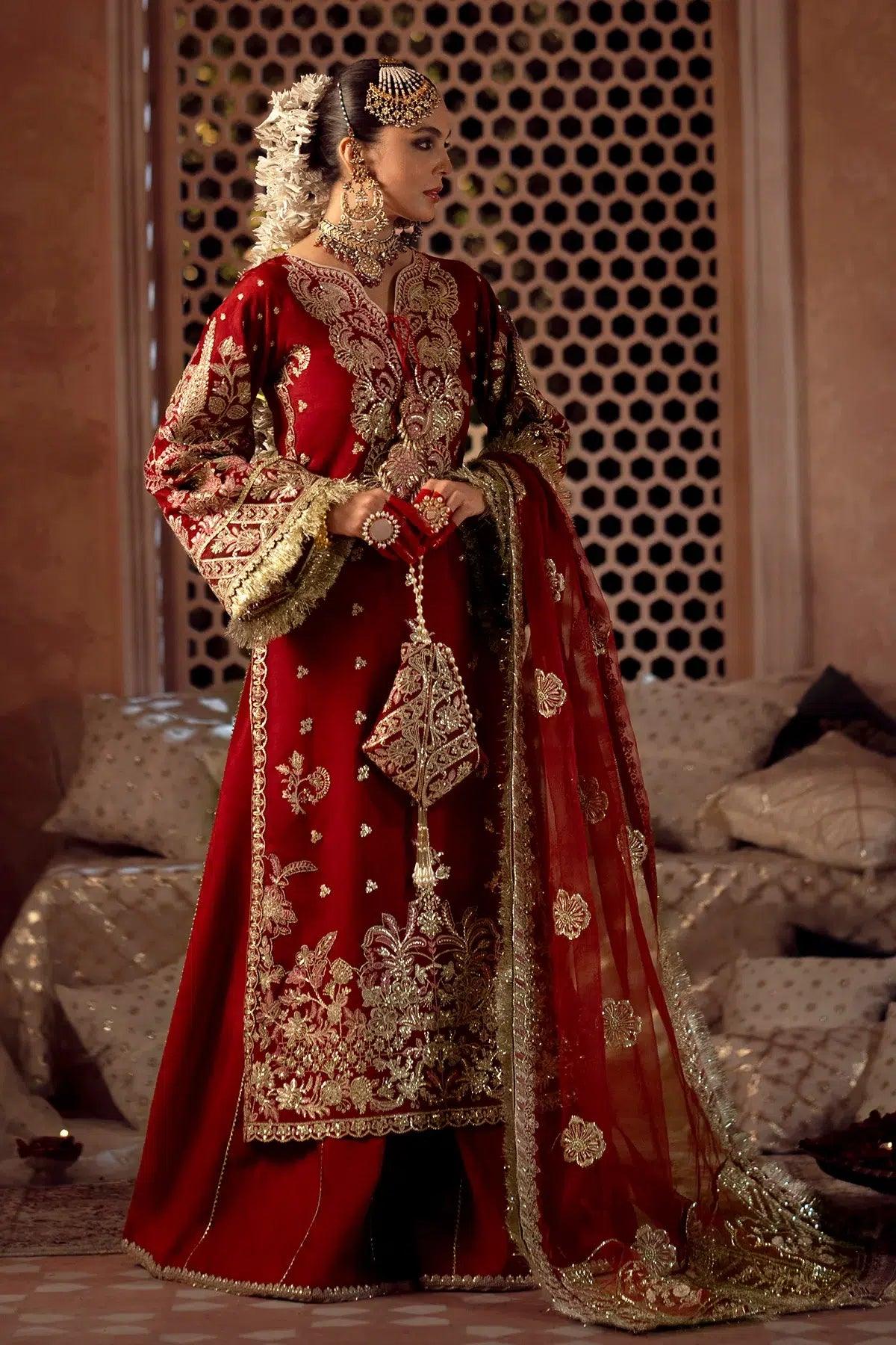 AJR Couture | Mushk The Silk Edit | Gulab - Aqsa Fabrics