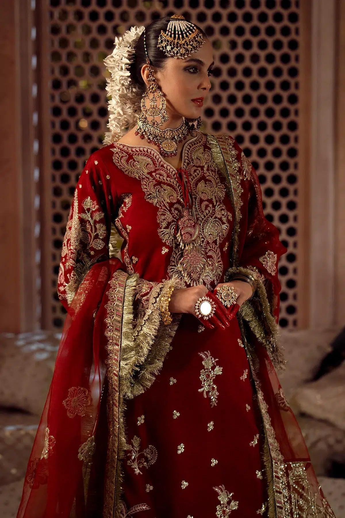AJR Couture | Mushk The Silk Edit | Gulab - Aqsa Fabrics