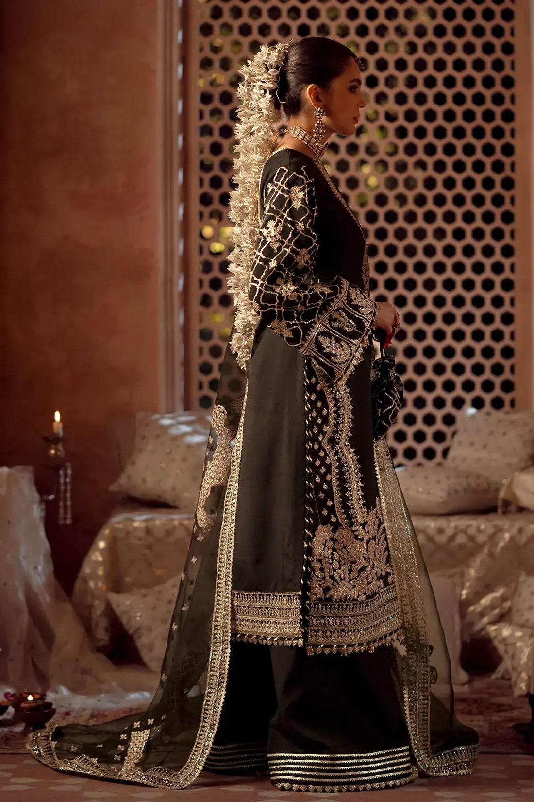 AJR Couture | Mushk The Silk Edit | Koyal - Aqsa Fabrics