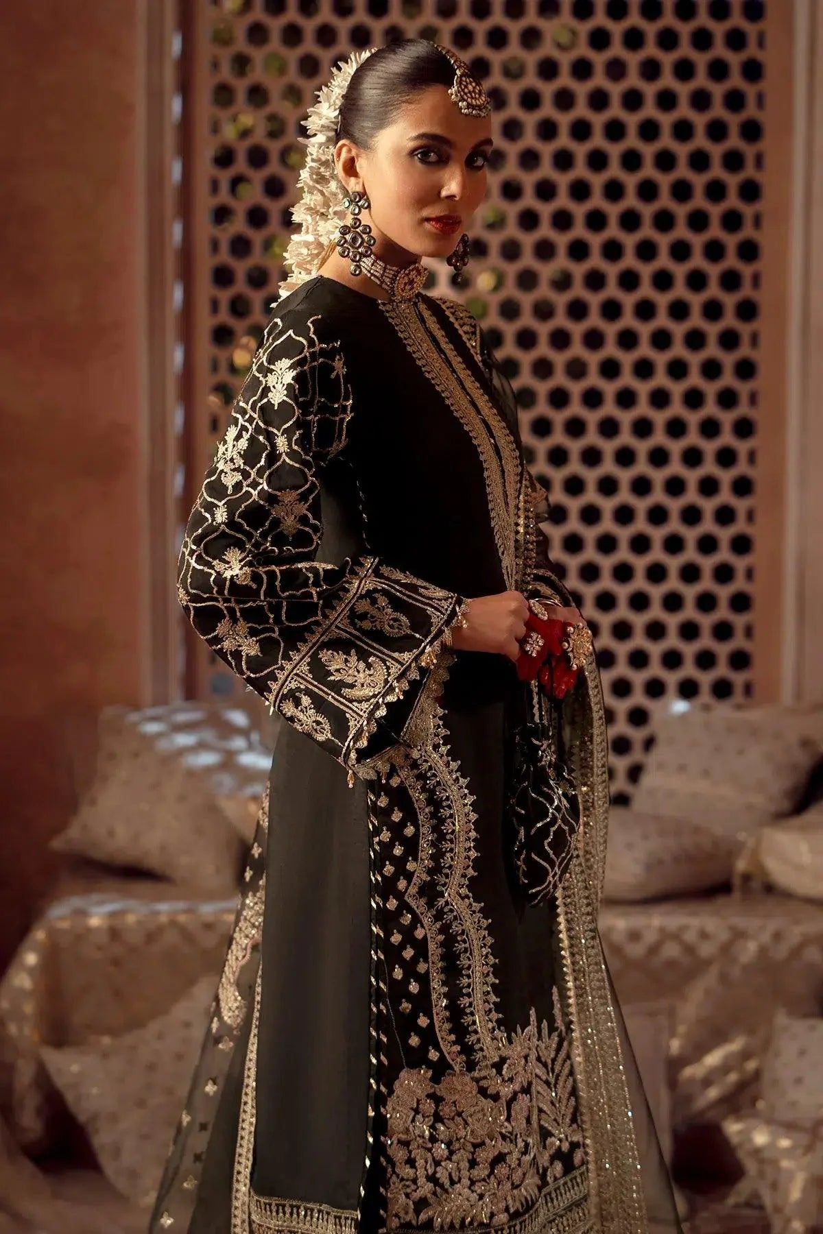 AJR Couture | Mushk The Silk Edit | Koyal - Aqsa Fabrics