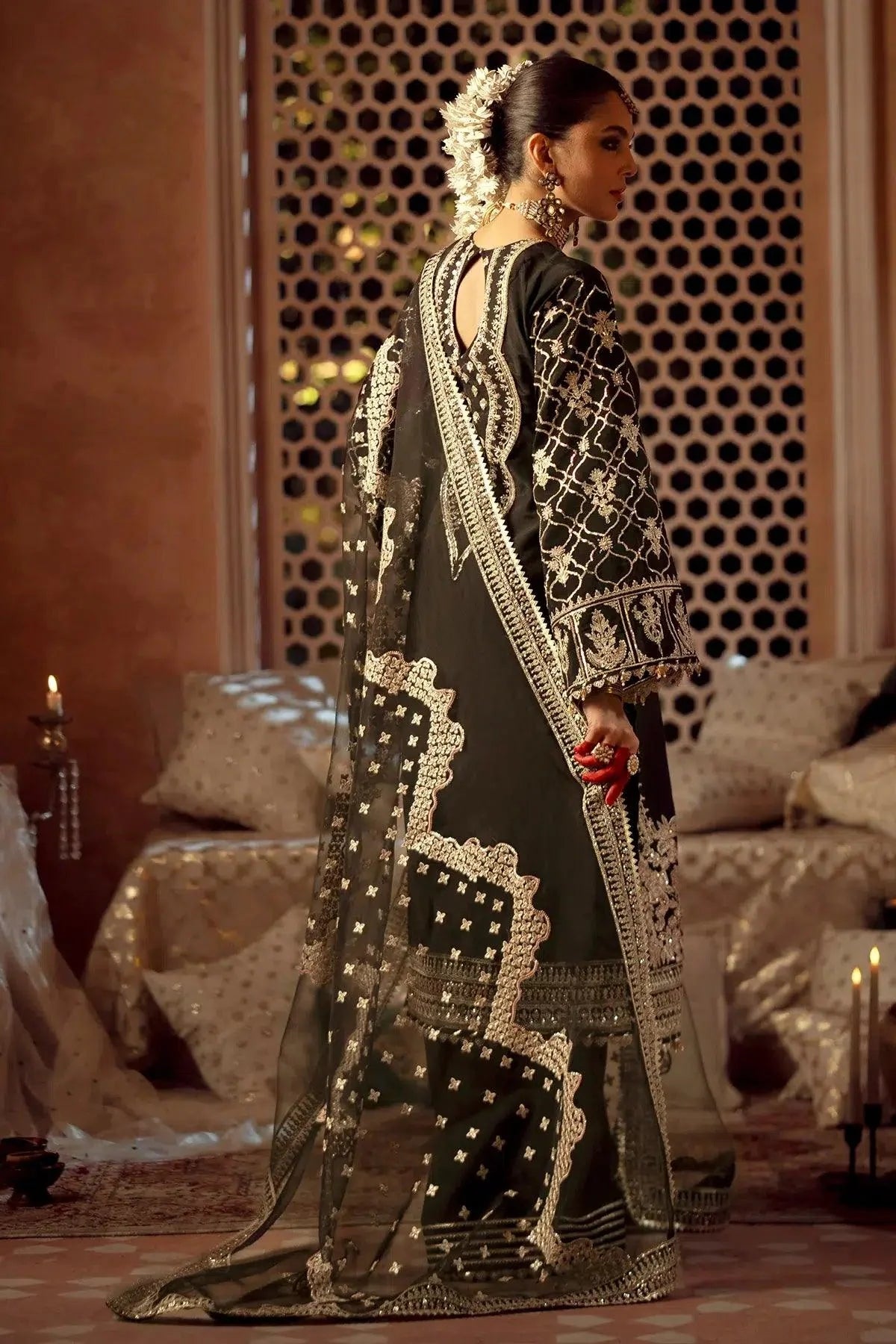 AJR Couture | Mushk The Silk Edit | Koyal - Aqsa Fabrics