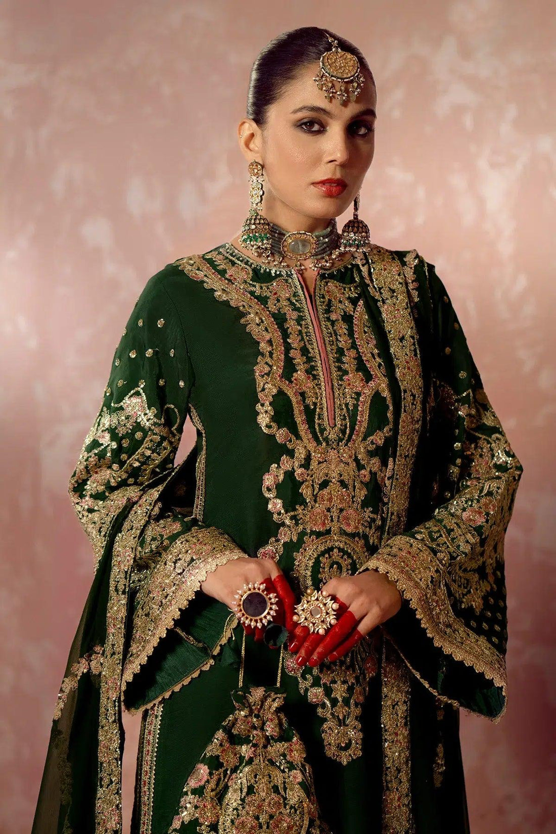 AJR Couture | Mushk The Silk Edit | Aangan - Aqsa Fabrics