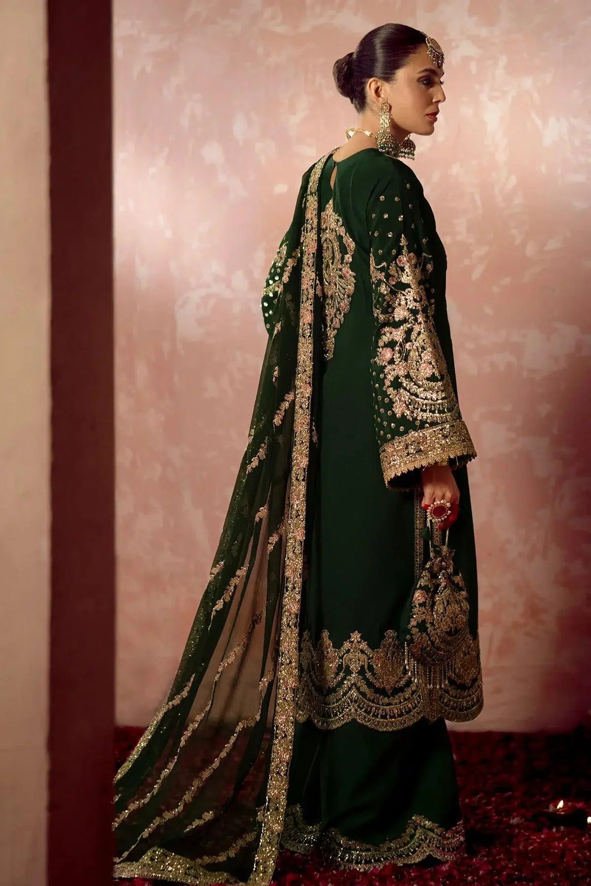AJR Couture | Mushk The Silk Edit | Aangan - Aqsa Fabrics