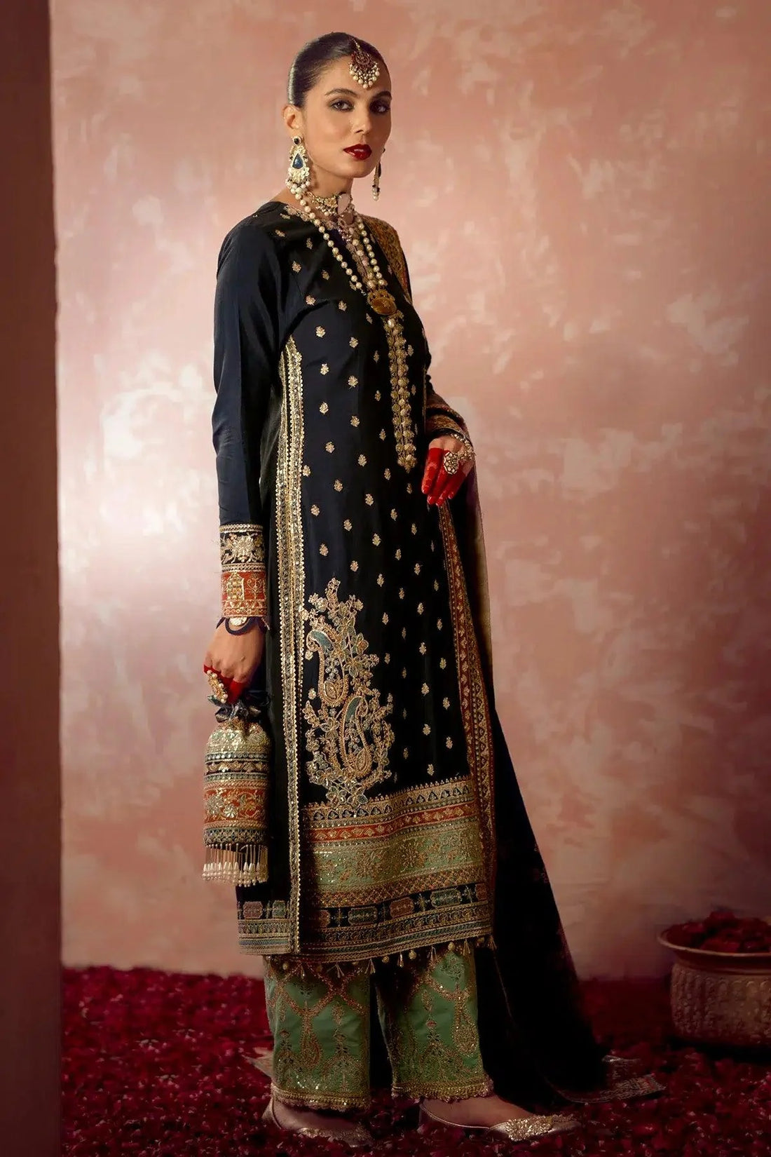 AJR Couture | Mushk The Silk Edit | Khushboo - Aqsa Fabrics