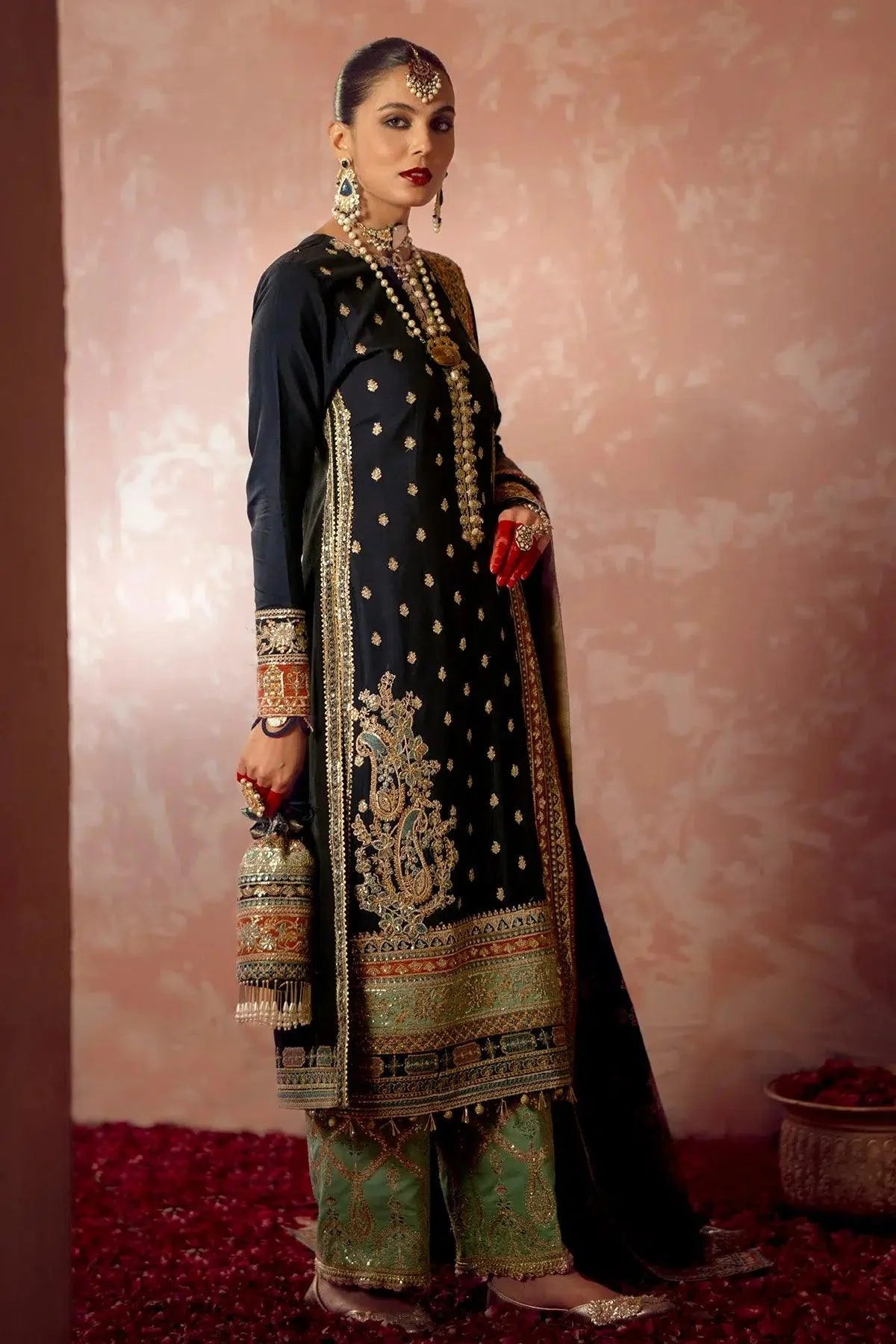 AJR Couture | Mushk The Silk Edit | Khushboo - Aqsa Fabrics