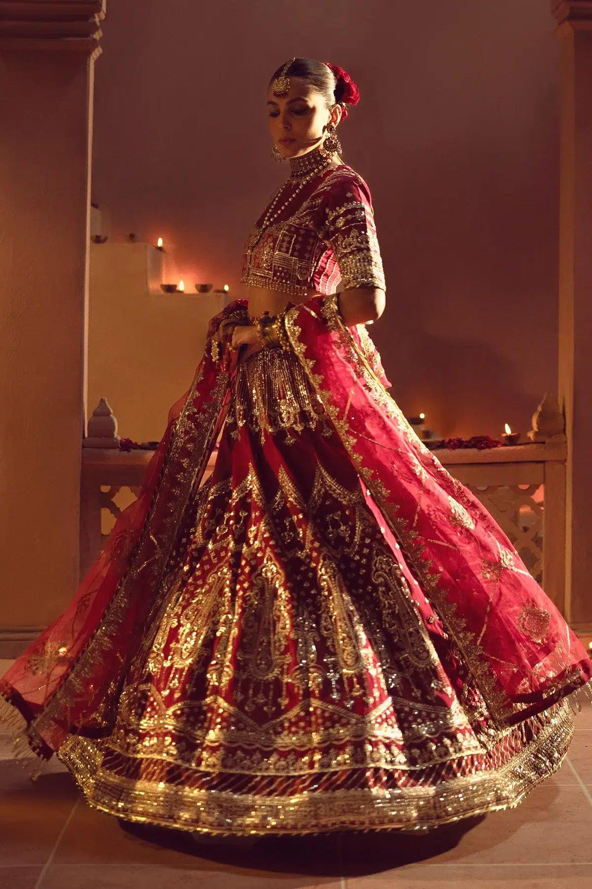 AJR Couture | Mushk The Silk Edit | Devdas - Aqsa Fabrics