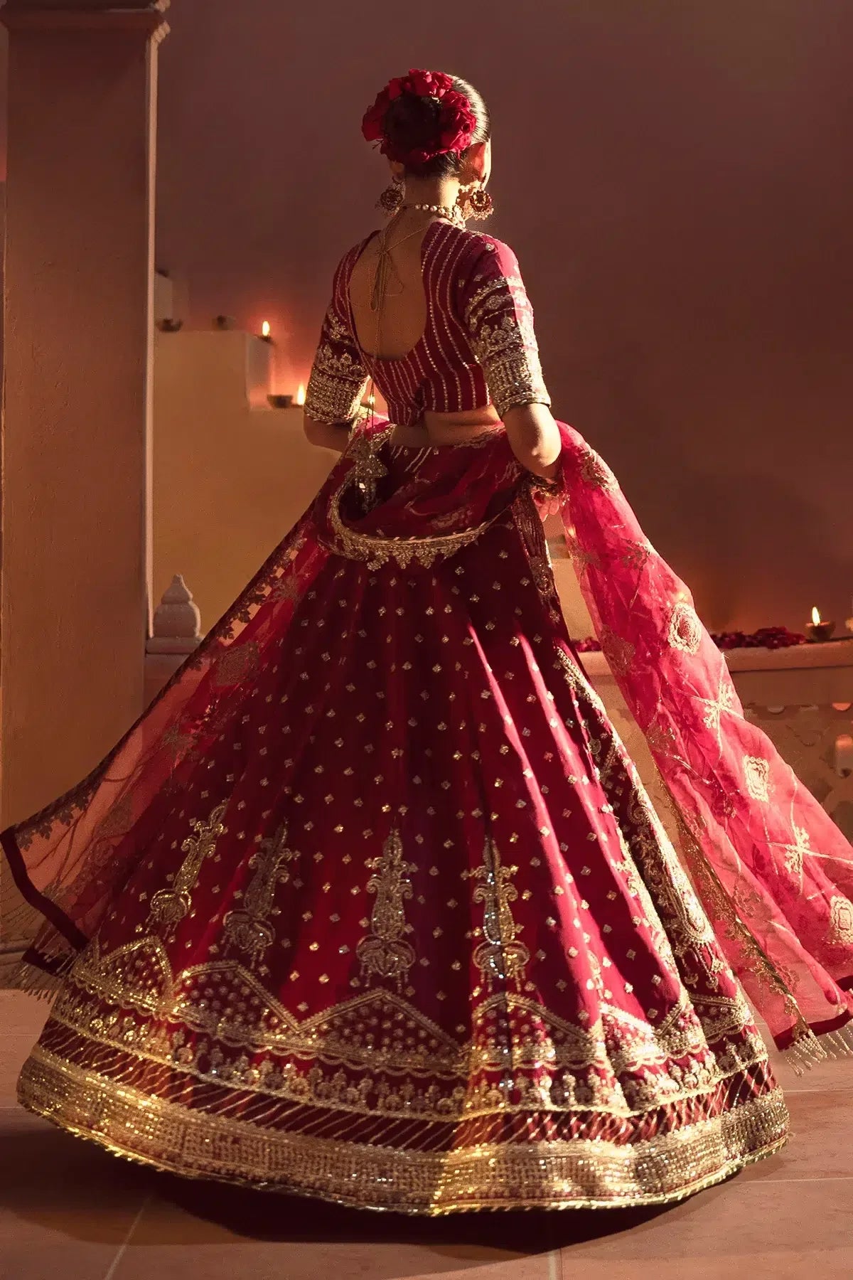 AJR Couture | Mushk The Silk Edit | Devdas - Aqsa Fabrics