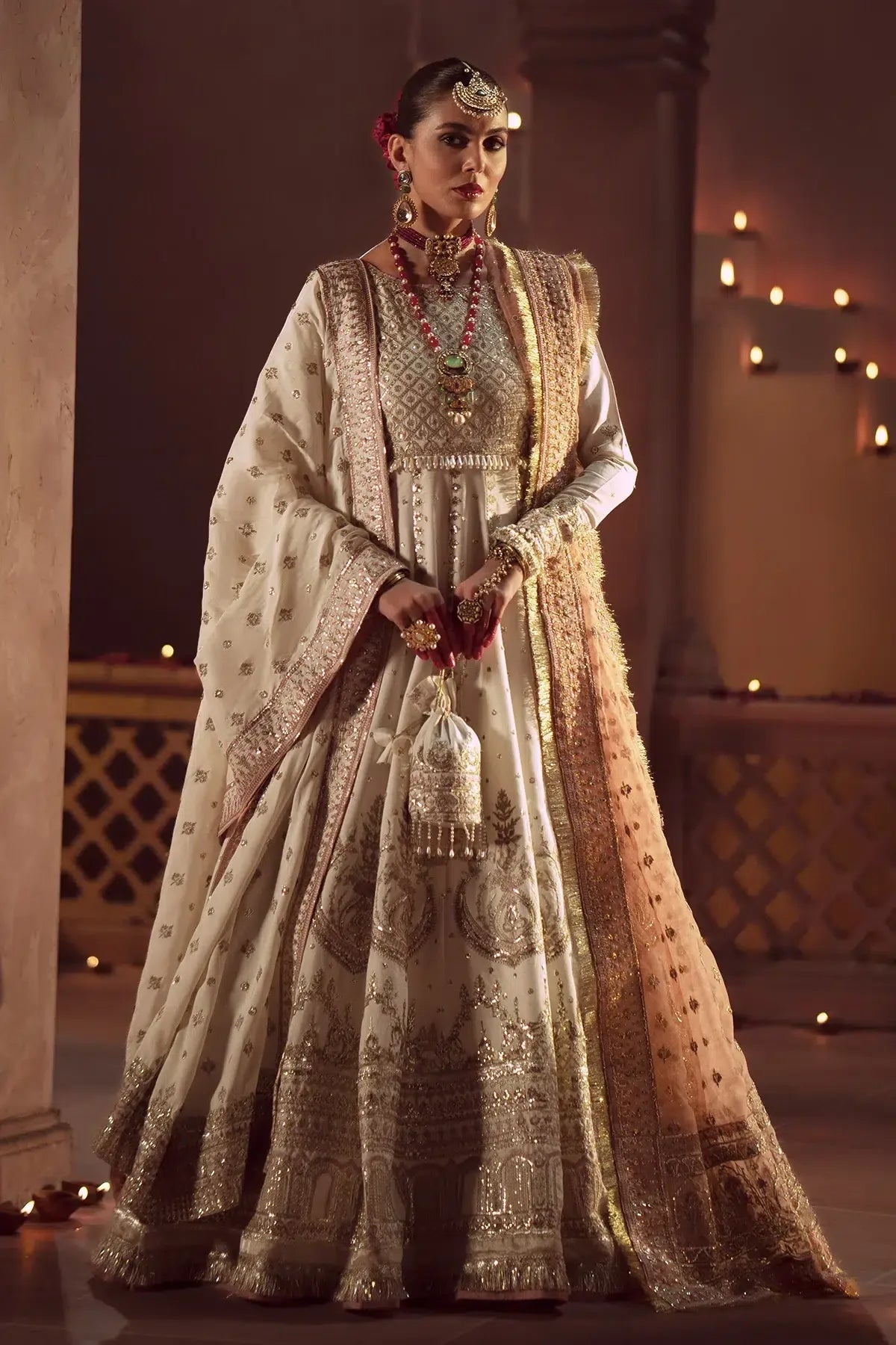 AJR Couture | Mushk The Silk Edit | Tamanah - Aqsa Fabrics