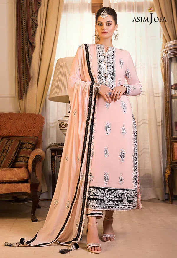 Asim Jofa | Nuri Mahroo | AJSM 10 - Aqsa Fabrics