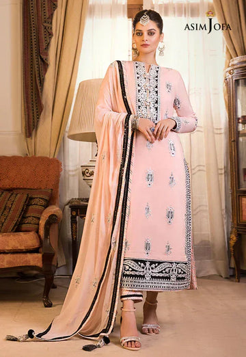 Asim Jofa | Nuri Mahroo | AJSM 10 - Aqsa Fabrics