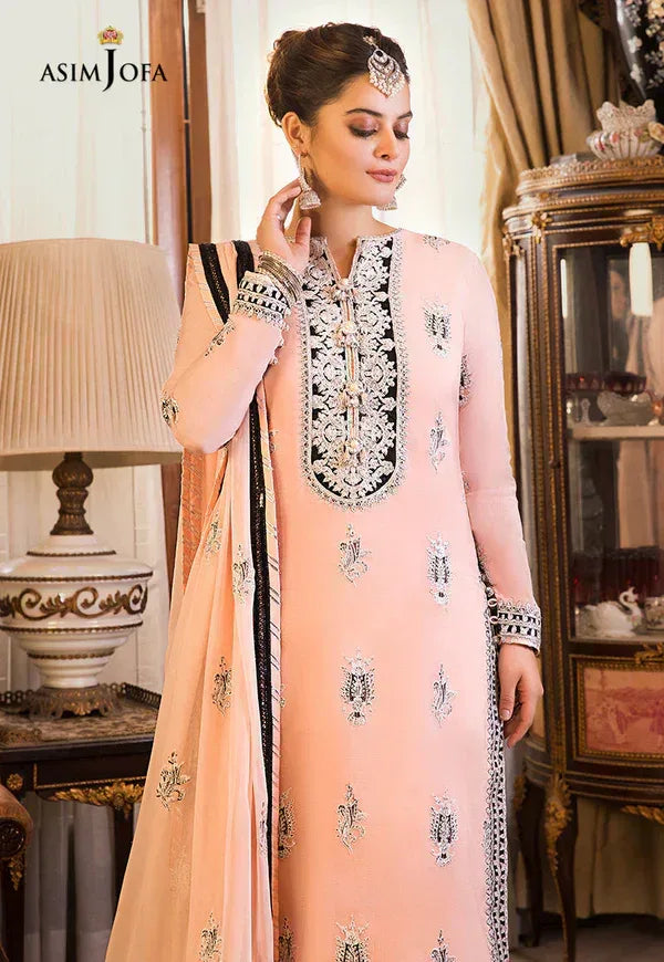 Asim Jofa | Nuri Mahroo | AJSM 10 - Aqsa Fabrics