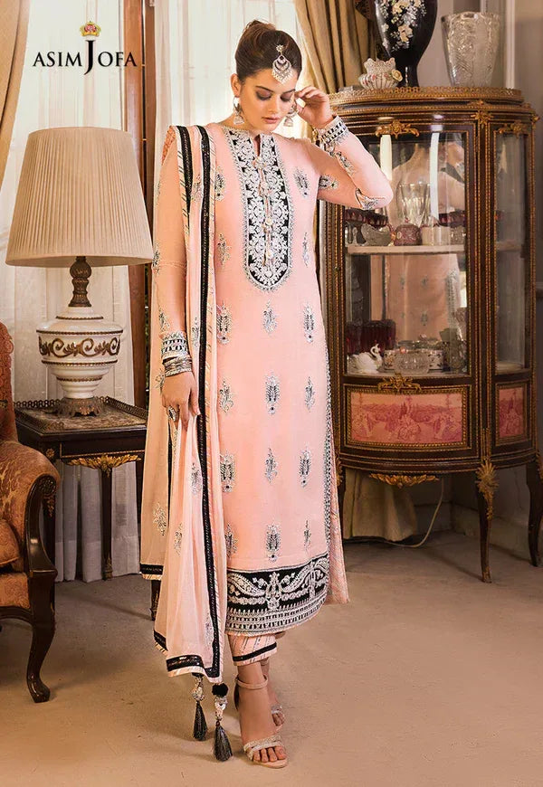 Asim Jofa | Nuri Mahroo | AJSM 10 - Aqsa Fabrics