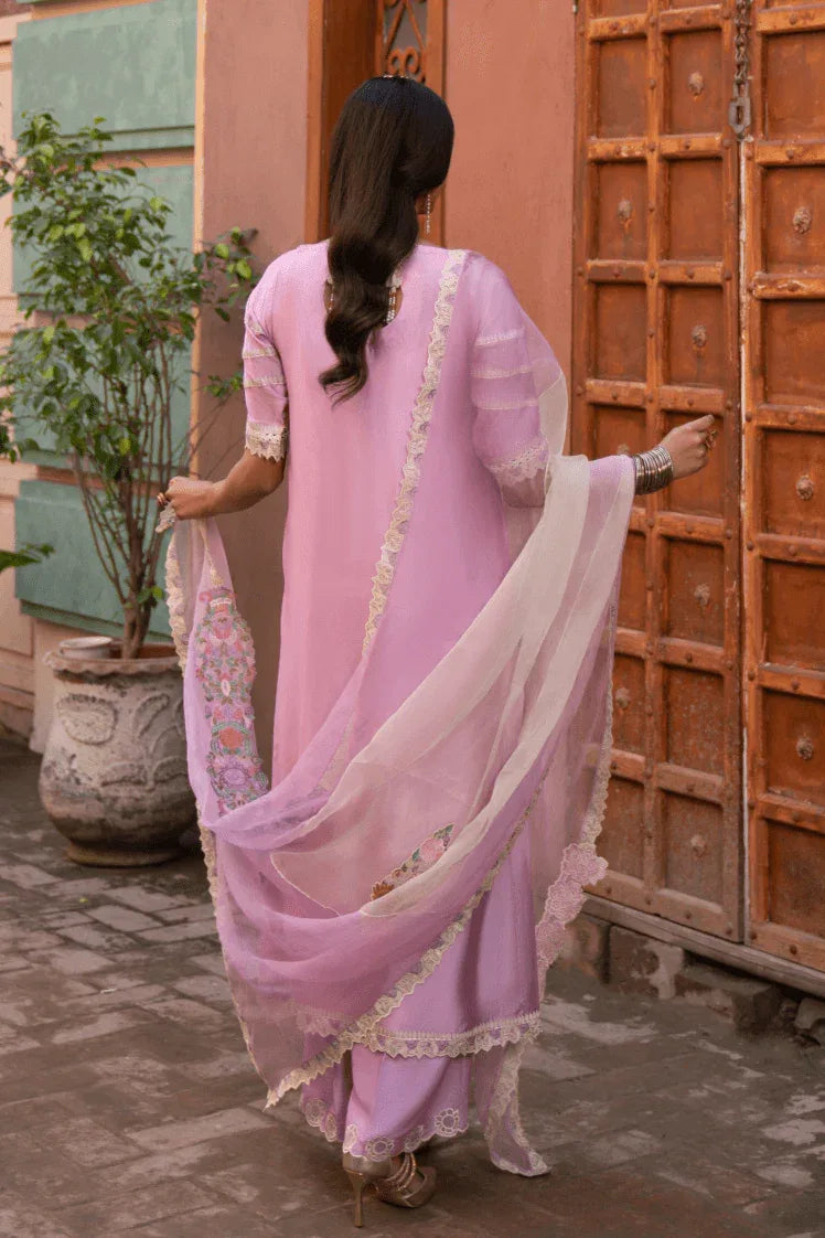 Muntaha | Aangan Eid Edit | Alvina - Aqsa Fabrics