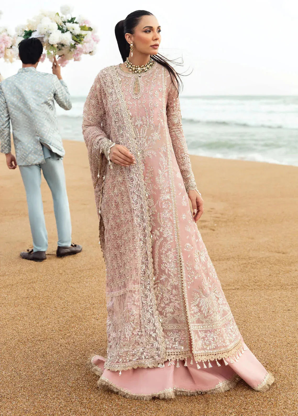 Dastangoi by Afrozeh Wedding Formals 3Pc Suit AWE-03 Shazma - Aqsa Fabrics