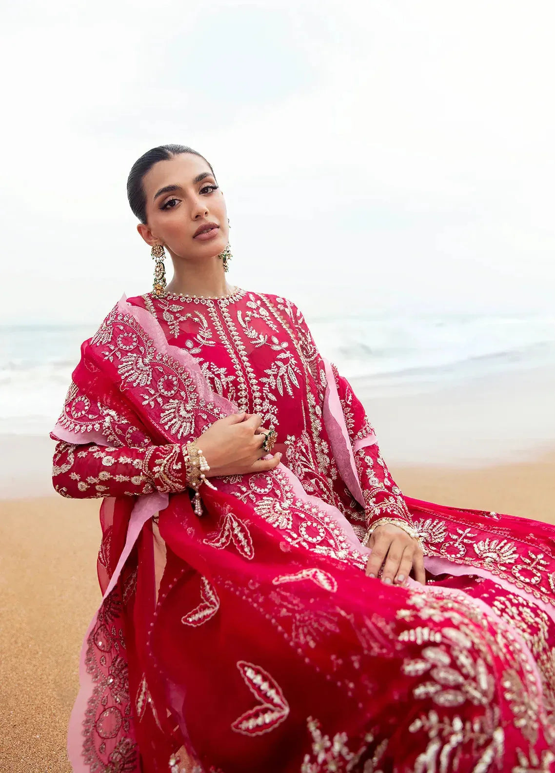 Dastangoi by Afrozeh Wedding Formals 3Pc Suit AWE-04 Nageen - Aqsa Fabrics