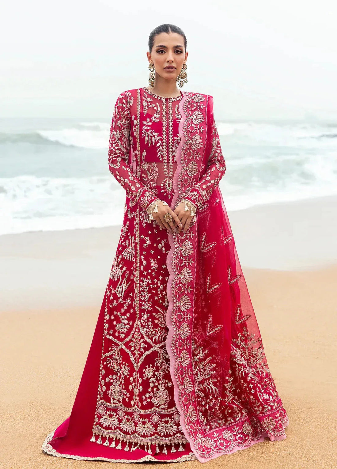 Dastangoi by Afrozeh Wedding Formals 3Pc Suit AWE-04 Nageen - Aqsa Fabrics
