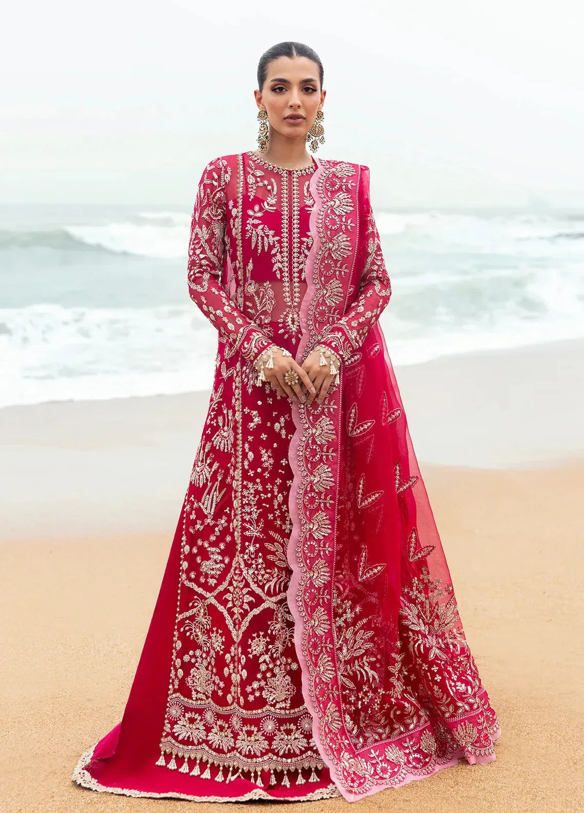 Dastangoi by Afrozeh Wedding Formals 3Pc Suit AWE-04 Nageen - Aqsa Fabrics