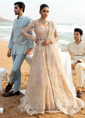 Dastangoi by Afrozeh Wedding Formals 3Pc Suit AWE-07 Afsheen - Aqsa Fabrics